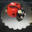 Lady bug- Personal cake for 1st birthday