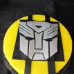 Bumblebee Transformer Cake