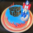 Optimus Prime Transformer Cake